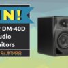 Pioneer DM-40D Studio Monitors Giveaway {US} (2/29/2024)