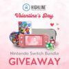 Valentines Day Nintendo Switch Bundle Giveaway {US} (2/8/2024)