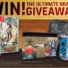 GRANDIA Groovy Giveaway (1) GRANDIA HD Collection for the Switch (1) GRANDIA Switch Case (1) GRANDIA Switch Skin (03/27/2024) (US, CA, EU, JP}