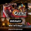 5 Winners! Gestalt: Steam & Cinder steam key giveaway! (07/23/2024){WW}