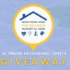 Win the ultimate ergonomic office package including a standing desk, office chair, USB headset, ergonomic mouse, dual monitors, monitor stand, ergonomic keyboard, LED Desk Lamp, Adjustable Under Desk Foot Rest and Lumbar Support Pillow {US} (08/15/2024)