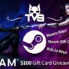 Win $10, $50 or $25 in Steam Gift Card (10/12/2024) {WORLDWIDE}