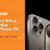 Win an iPhone 15 Pro, Andar Aspen Phone case, THREE Lifetune Ones AND a Lifetune Go EMF Radiation Protection from Aires Tech! {US CA} (9/8/2024)