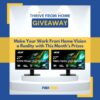 Win 2 Acer HD Monitors, a Dual Monitor Desk Mount, Logitech HD Pro Webcam, Blue Light Blocking Glasses and an LED Floor Lamp {US} (10/14/2024)