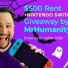 Ends Tonight - Win $500 CASH and a Nintendo Switch! {??} (10/31/2024)