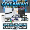 WIN A PS5 PRO + Controllers, PlayStation 30th Anniversary Items - Portal, DualSense + HIDEit Mounts | Over $900 Goodies! (12/03/2024) {WORLDWIDE}