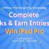 Win an iPad Pro + 2x $100 Amazon Gift Cards {WORLDWIDE} (12/10/2024)