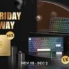 Win Womier RD75 Keyboard, Womier SK75 Keyboard or $15 Womier Gift Card (12/02/2024) {WORLDWIDE}