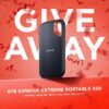 8TB SanDisk Extreme Portable SSD {US} (12/31/2024)