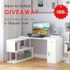 Win a HOMCOM L-Shaped Desk {US} (08/31/2025) Win a HOMCOM L-Shaped Desk {US} (08/31/2025)